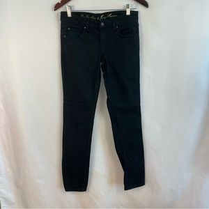 Juicy Couture The Penelope Skinny Jeans Size 28 Stretch Low Rise Black Wash
